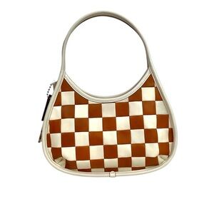 Coachtopia Ergo Checkerboard Leather Bag